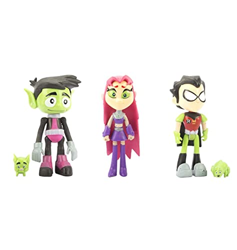 Glaheart 6Pcs Set Series Figure Toys Of Teen Go,Dessert Table Decorations For Home Collectible Decoration Ornaments Kids Gift. #TOP1