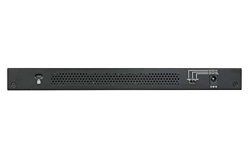 NETGEAR-Switch-PoE-de-16-Puertos-GS316P-Switch-Ethernet-Unmanaged-con-16-PoE-a-115W-montaje-sobremesapared-metal-resistente