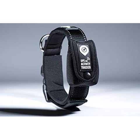 Kippy - Dog Collar with Built-in Pocket for Kippy EVO Device - Resistant, Waterproof and Washable - Stitching in Bright Reflective Material - Pet Supplies - L Size, Big Dogs Cover