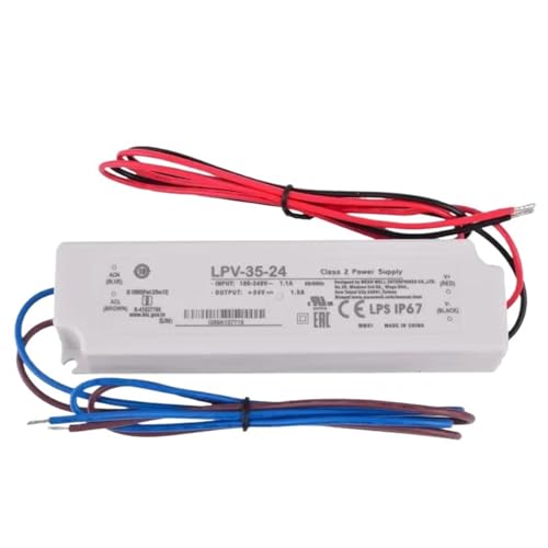 Alimentation à découpage LPV-35-24 24V pour éclairage de cuisine et salon