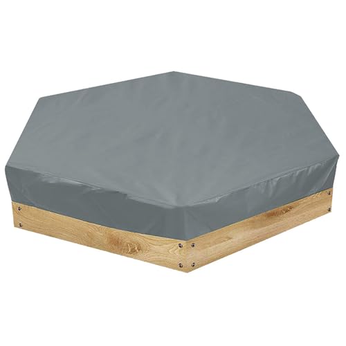 Cubierta para caja de arena para evitar hojas y arena mojada en el patio