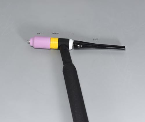 Image of RIVERWELD TIG Gas Lens Insulator Cup Gasket 18CG and 54N01 2in1 10pcs | 18CG01 for QQ300 PTA DB SR WP 17 18 26 TIG Welding Torch