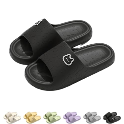 Cat Slippers - Female Summer Non-slip Indoor Home Bathroom Cute Cat Slippers At Home