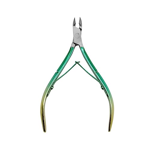 Tijeras para piel muerta, coloridas, para manicura colorida, removedor de piel muerta, pedicura, alicates de pico de águila, acero inoxidable
