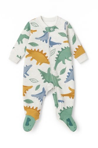 Image of TuddyBuddy 100% Cotton Multi Color Zipper Romper Sleepsuit /Romper /Jumpsuit for Baby Boy & Baby Girl