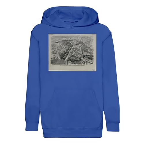 Sweat à capuche enfant vintage Paris noir et blanc - Fabulous Hoodie premium pour junior