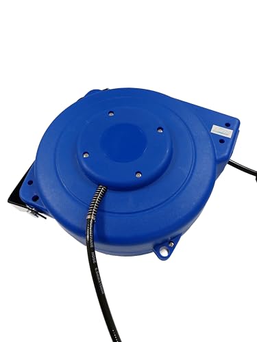 FIAC Automatische Schlauchaufroller 2252/1, 10 Meter PU-Schlauch, Schlauchaufroller mit 180° drehbarem Gehäuse, max. Druck 12 bar