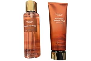 Victoria's Secret Amber Romance Fragrance Mist and Body Lotion Gift Set