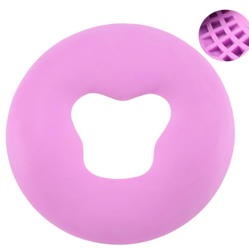 Jevina Cuscino Cradle in silicone per il viso – Cuscino massaggiante viola per letti di bellezza, design antiscivolo, durevole