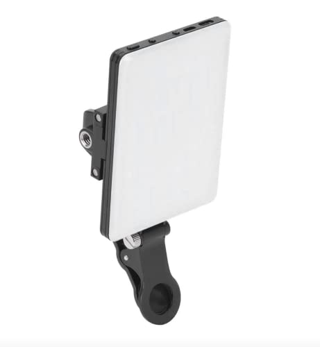 Lampe vidéo LED Alix Earle éclairage anti-teint terne pour visioconférence sur tablette et mobile