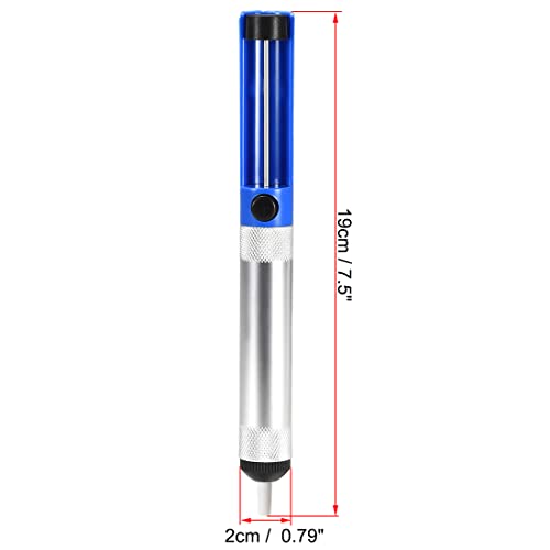 Extractor de soldadura al vacío manual de 7.5 pulgadas para limpiar placas de circuitos 3 uds 3