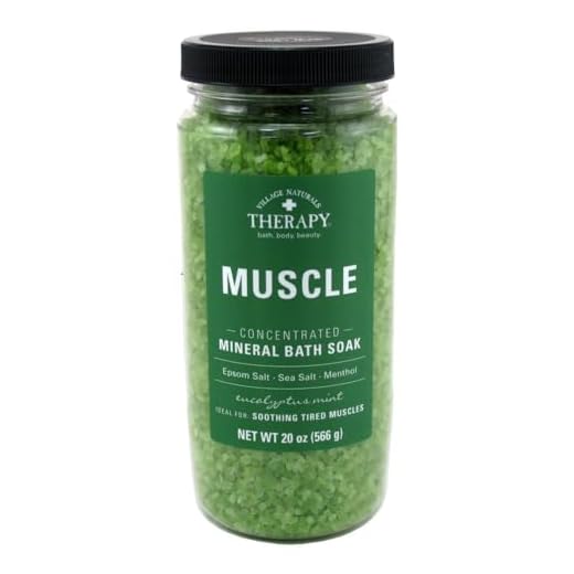 Village Naturals Therapy Aches & Pains Mineral Bath Soak 20 oz