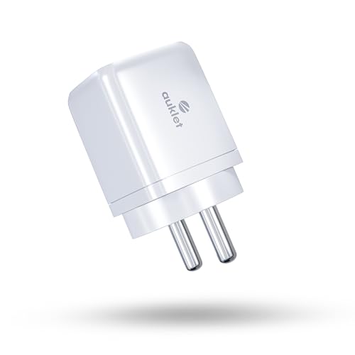 Image of 65W GaN Fast Wall Charger, with PD & PPS Support, USB 2C, 1A Port, BIS Certified, Compatible with All iPhones, iPads, MacBooks, laptops, and All Android mobiles (White)