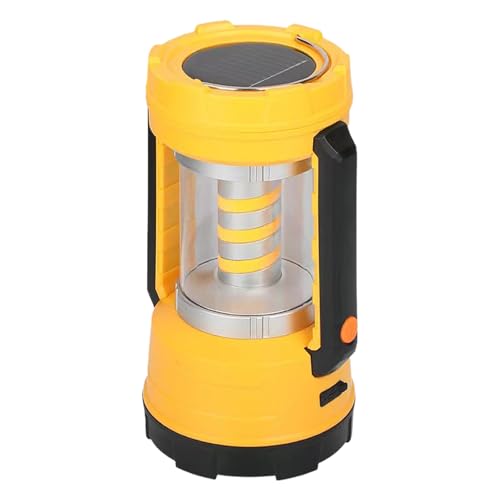 Camping Solar-linterna De Carga Tipo C Compacta, Lámpara De Exterior LED De Alta Eficiencia Energética | Iluminación Recargable De 2000 MAh Portátil, Iluminación Brillante Con