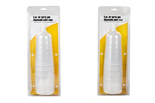 The Gb098 One-Time Gravity Paint Cup Is A One-Time Paint Cup Suitable For Male And Female Joints. The Transparent Paint Cup With Scale Is Light And Easy To Use. It Is A Good Helper For Painting Work. #TOP18