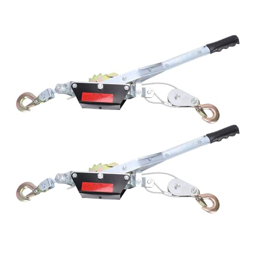 Winch manual Bnineteenteam 4400 lbs con 2 ganchos