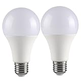 LED Light Bulbs 250W Equivalent, 30W 3850 Lumens LED Bulb,Dimmable Light Bulb, A23 E26 Standard Base, 35000 Hour Lifetime, 2 Packs (Warm White 3000K)