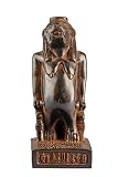 Antiguo Egipto estatua de Taweret (Taueret, Taurt, Apet, Opet) La Gret Femal- era la antigua diosa egipcia de la maternidad Piedra negra hecha en Egipto.