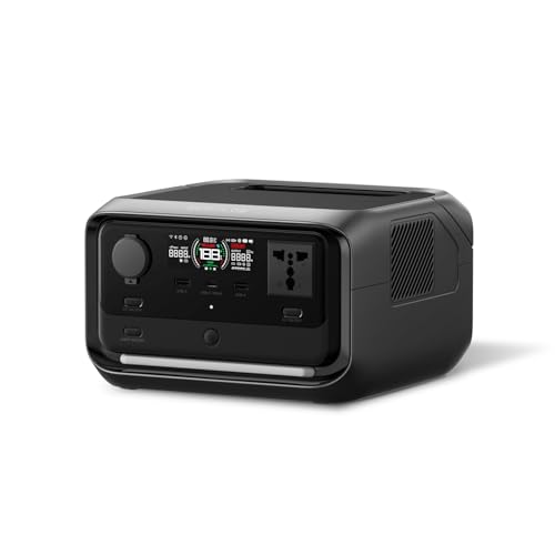 EF ECOFLOW Portable Power Station RIVER 3 Plus, 286Wh LiFePO4 Bat...