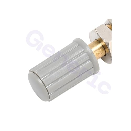 Image of 3MM Dental Chair Water Control Regulator Valve with Tea Shape Nipples - Metal Copper Water Pressure Regulating Valve Nozzle, Oral Cleaning Hose Turbine Switch Replacement Spare Part
