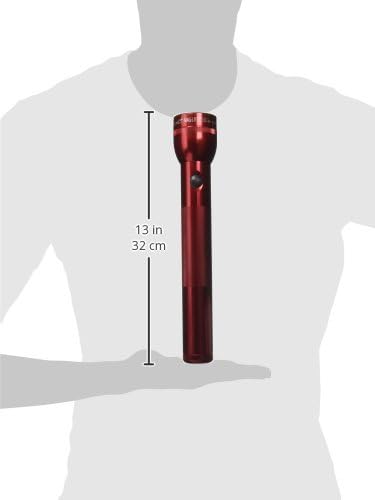 Maglite LED 3-Cell D Flashlight, Red - ST3D036