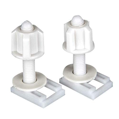 M/S SATGUR Store Plastic Toilet Seat Cover Screw Hinges for One Piece