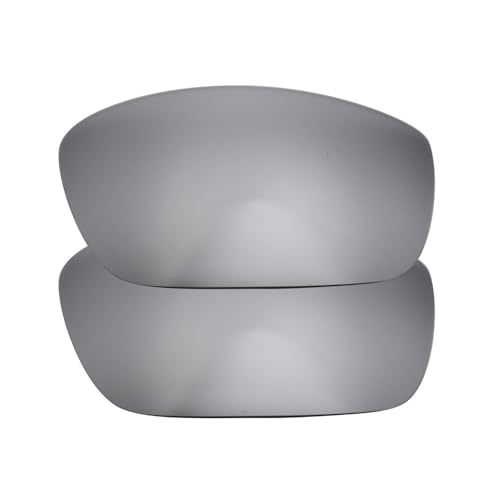 Verres polarisés Oakley Splinter titane effet miroir en taille unique x2