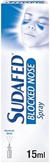 Sudafed Blocked Nose Spray, 15ml (Pack of 1)