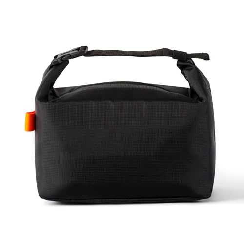 Lunch Bag for Women Men Basic Insulated Bags Reusable Insulated Bag for Adult Kids Leakproof Portable Insulated Lunch Bag (Black)