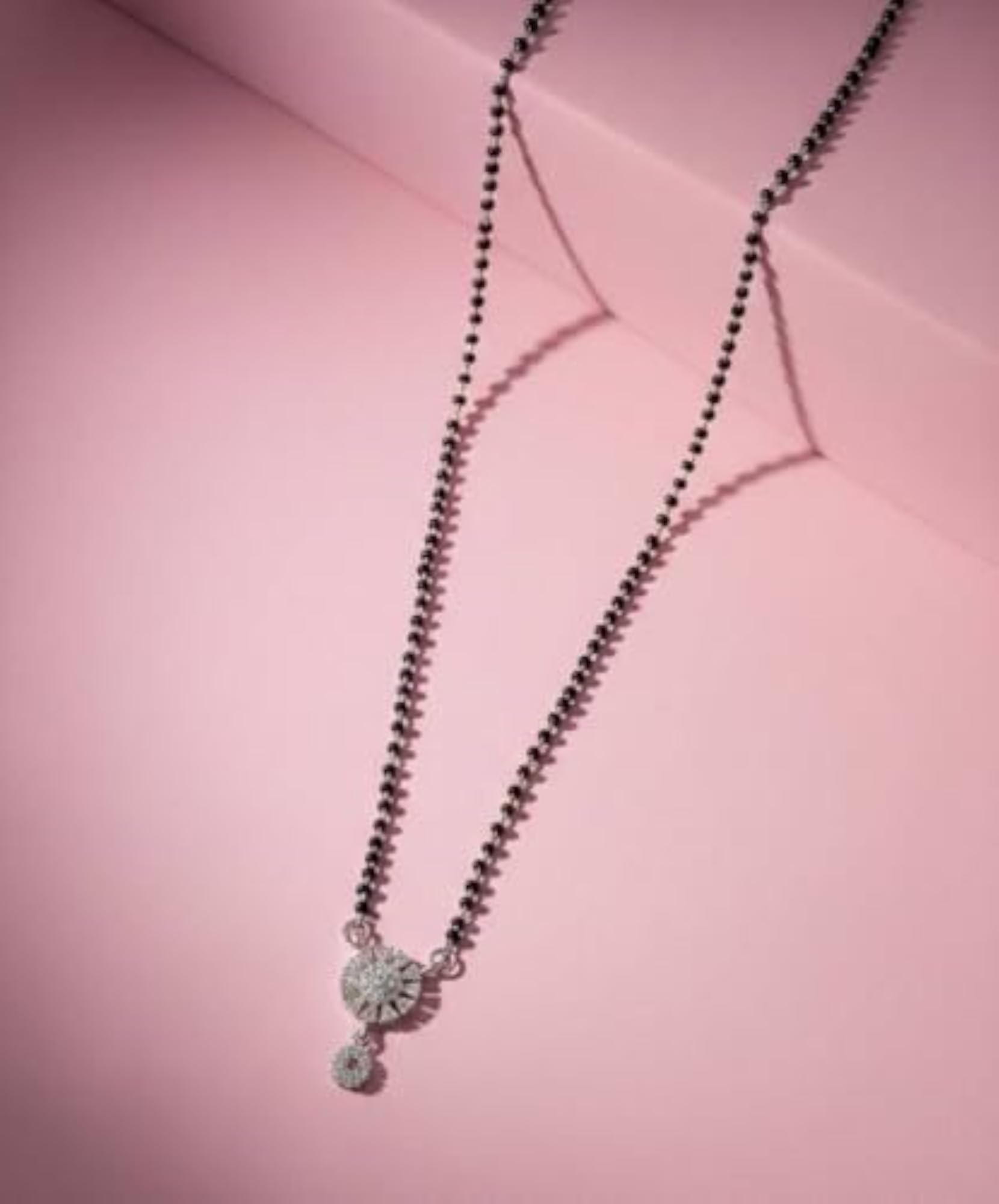 Aarikaa Classic Elegance Mangalsutra Necklace, Modern Design