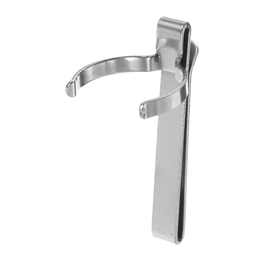 CIYODO Support Ceinture Robuste Acier Inoxydable Pour Lampe Torche Led Clip Pratique Et Sécurisé Pour Activités Extérieur Camping Et Randonnée