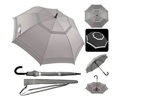 Parapluie automatique 105 cm au design unisexe élégant et moderne pour adulte