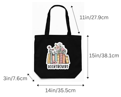 Image of Canvas Tote Bag for Women with Zipper & Pocket(Pack of 1) | Stylish Cotton Handbags for College | Aesthetic Tote Bag for Office, Shopping, Travel, Beach & Daily use