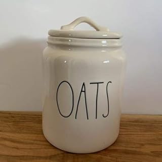 Rae Dunn OATS Canister - 8x5 - ceramic - Very rare!
