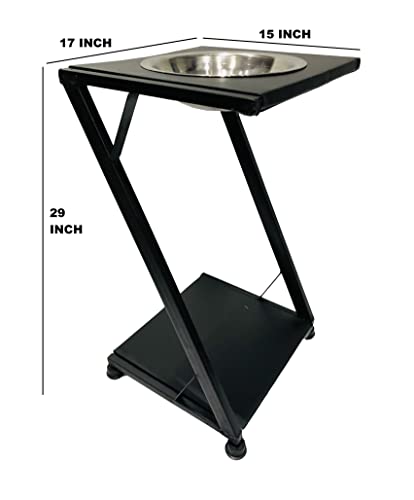 Image of Goyal steel & furniture Beauty Parlor Salon Cutting Barber Makeup Manicure Padicure Trolley and Bowl Heavy Duty Trolley (1, Z Single Black)