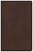 NKJV Ultrathin Reference Bible, Brown Genuine Leather