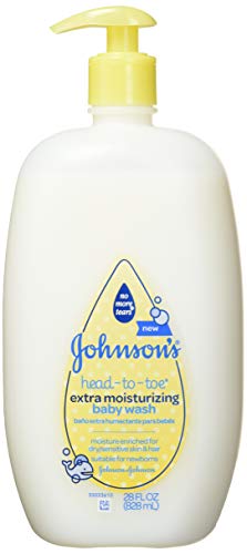Johnson's Head-To-Toe Extra Moisturizing Baby Wash, 28 Fl. Oz