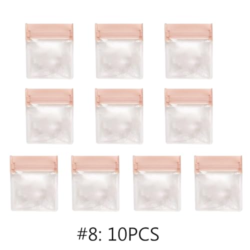 Com 10 Protetoras Para Armazenamento Joias Transparentes E À Prova D Seladas Resistentes À Oxidação