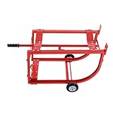 55 Gallon Drum Cradle, 600-pound Capacity Movable Drum Cradle Handling Cradle for Transporting Various Kinds...