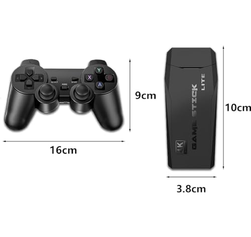 Amazon | レトロゲームスティック、デュアル2.4Gワイヤレスコンソール