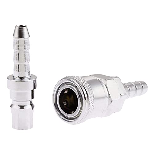Image of (QRC) Pneumatic Fittings Quick Release Coupler for Air Line Hose Compressor Connector (SH20 + PH20)