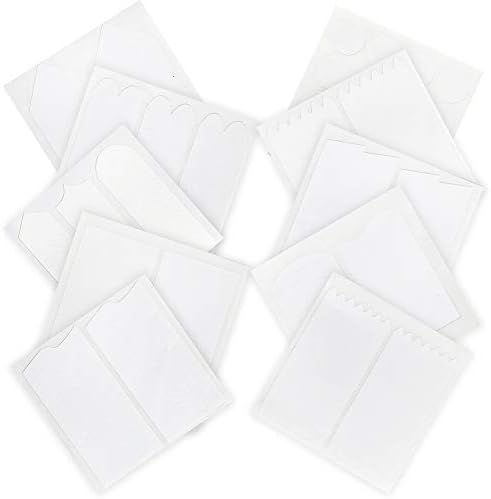 VAGA 347pcs Nail Decals French Manicure Strips Professional Nail Art Stencils White Guides Stickers/Nail Polish Strips French Tips in 13 Different Shapes for Nails Designs and Patterns Application