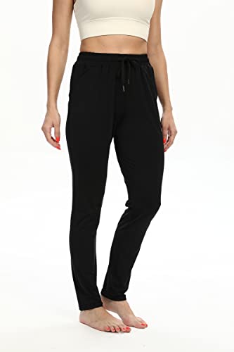 Luogongzi Flowy Lounge Pants Women Gym Yoga Work High Waisted Wide Leg Dress Sweatpants Workout Joggers Leggings thumb #2