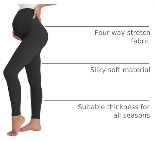 Image of Buttergene Maternity Leggings Buttery-Soft 28'' Maternity Yoga Pants