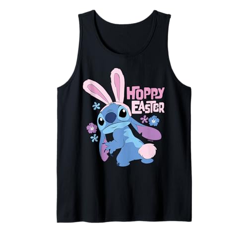 Débardeur Stitch Hoppy Easter Disney idéal pour les chasses aux œufs au printemps