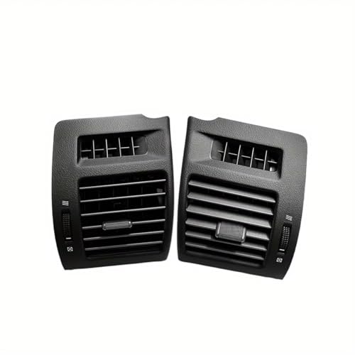 SHSMDM Car Console Panel A/C Vent Outlet for Toyota for Land for Cruiser for Prado 150 LC150 2010-2018 Air Conditioning Outlet Vent AC Griille Left Right Side 2-Pack(Black)(Black)