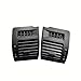 SHSMDM Car Console Panel A/C Vent Outlet for Toyota for Land for Cruiser for Prado 150 LC150 2010-2018 Air Conditioning Outlet Vent AC Griille Left Right Side 2-Pack(Black)(Black)