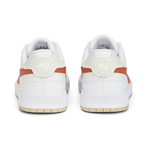Image of PUMA Men's Court Ultra Lite Sneaker, Puma White Chili Powder Vapor Gray, 9