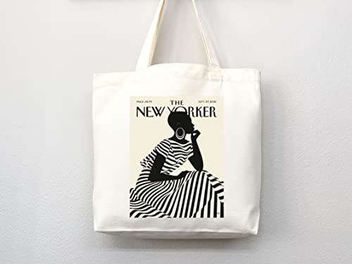 Bolso tote New Yorker con arte icónico miniatura 2