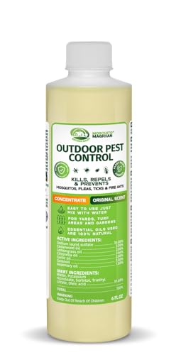 Mosquito Magician Liquid Concentrate, Kills Mosquitoes, Fleas & Fire Ants, Yard...